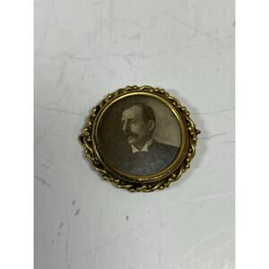 Antique Victorian Mourning Pendant